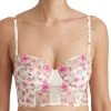 MARIE JO Chen Balcony Bra With Horizontal Seam - Pearled Ivory