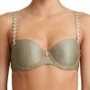 MARIE JO Tom Padded Balcony Bra - Golden Olive