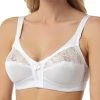 Marlon Firm Control Bra - White