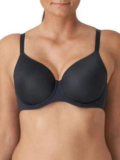 PRIMADONNA Figuras Non Padded Full Cup Seamless Bra - Charcoal