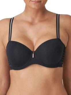 PrimaDonna Twist East End Padded Balcony Bra - Charcoal