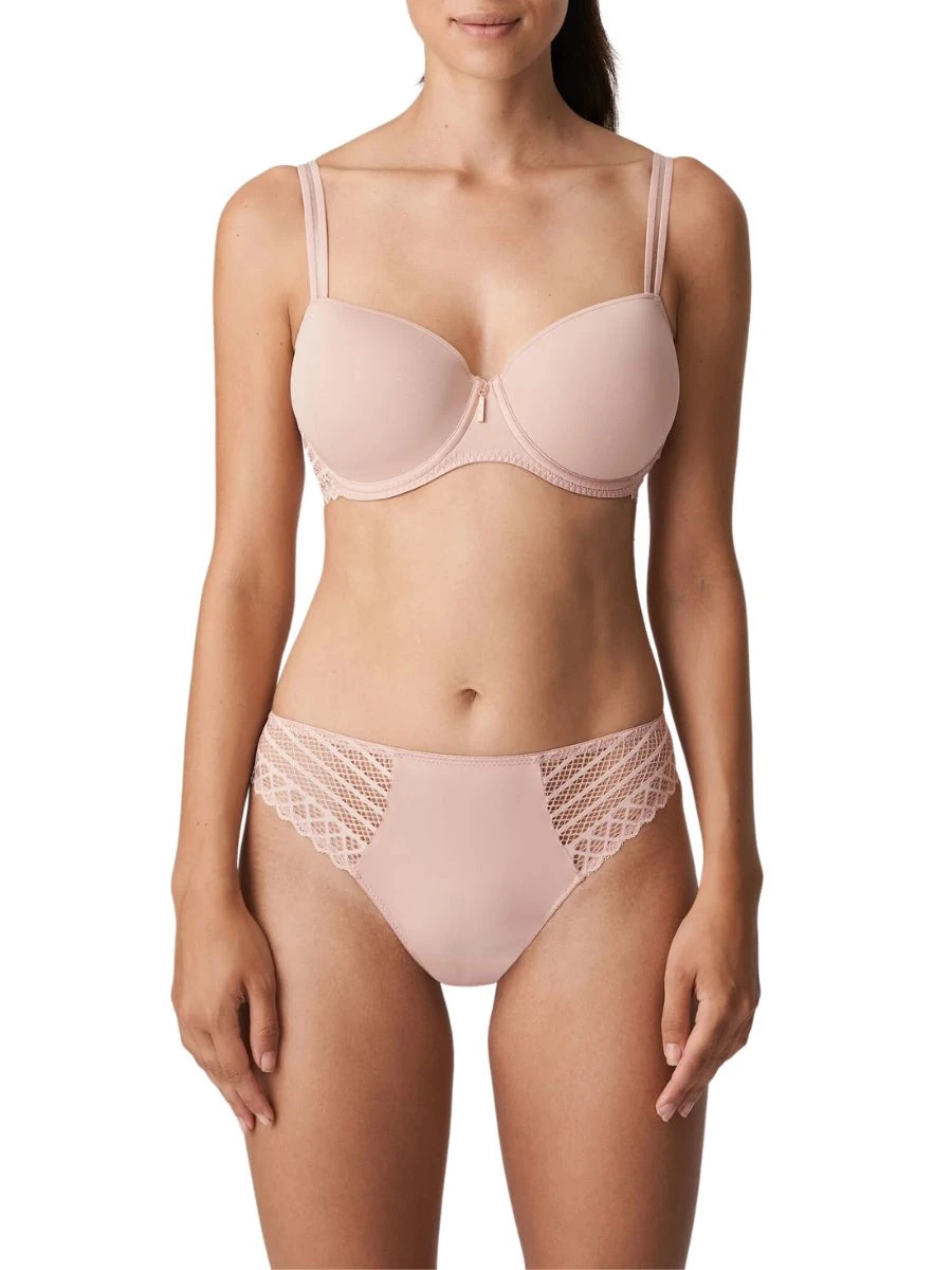 PrimaDonna Twist East End Padded Balcony Bra - Powder Rose - Image 2