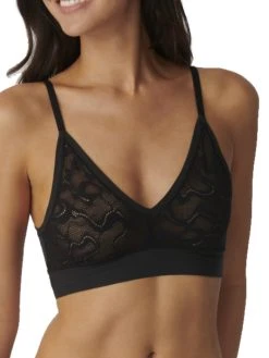 Sloggi GO AllRound Lace Bralette - Black