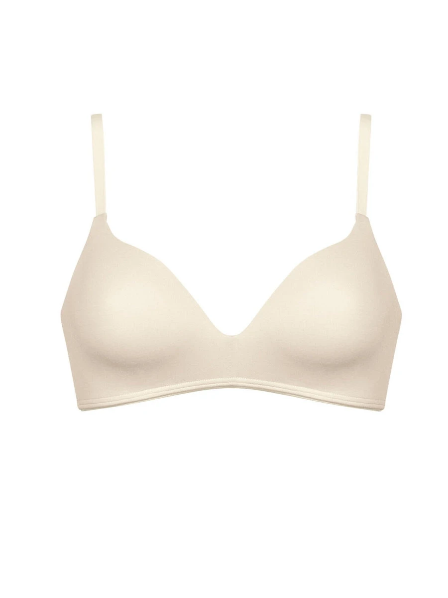 Sloggi WOW Embrace Soft Cup Bra - White/Light Combination - Image 4