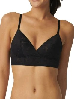 Sloggi ZERO Lace 2.0 Longline Bra - Black