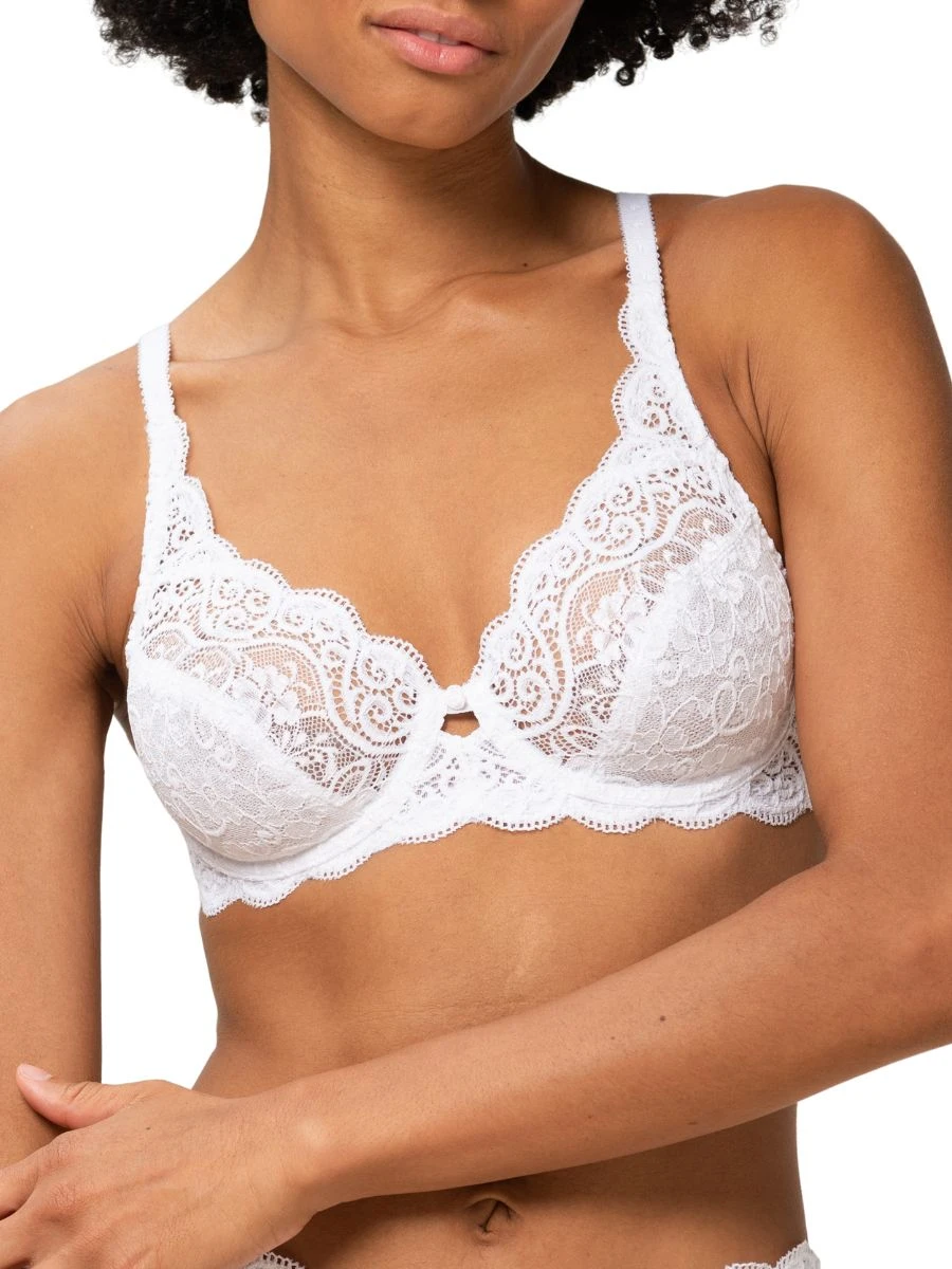 Triumph Amourette 300W High Apex Bra - White