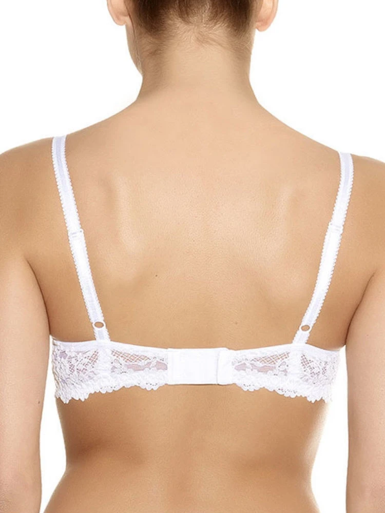 Wacoal Embrace Lace Underwire Bra - Delicious White - Image 2