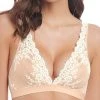 Wacoal Embrace Lace Soft Cup Bra - Naturally Nude/Ivory