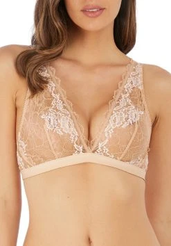 Wacoal Lace Perfection Non Wired Bralette - Café Crème