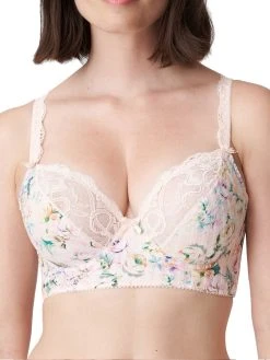PRIMADONNA Madison Plunge Longline Bra - Pink Diamond