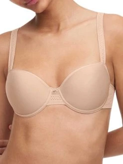 Chantelle Chic Essential Half-Cup Memory Bra - Golden Beige