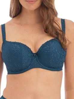 FANTASIE Ana Half Cup Bra - Teal