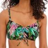 FREYA Cala Selva Bralette Bikini Top - Jungle
