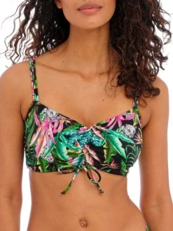 FREYA Cala Selva Bralette Bikini Top - Jungle