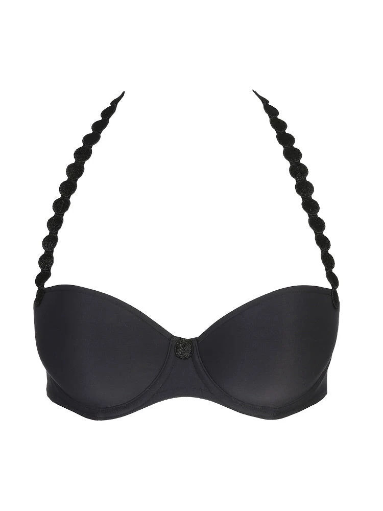 MARIE JO Tom Padded Balcony Bra - Charcoal - Image 5