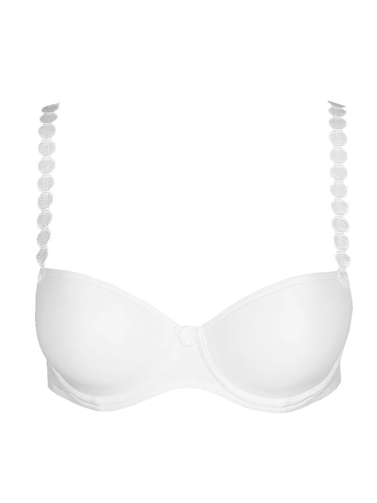 MARIE JO Tom Padded Balcony Bra - White - Image 4