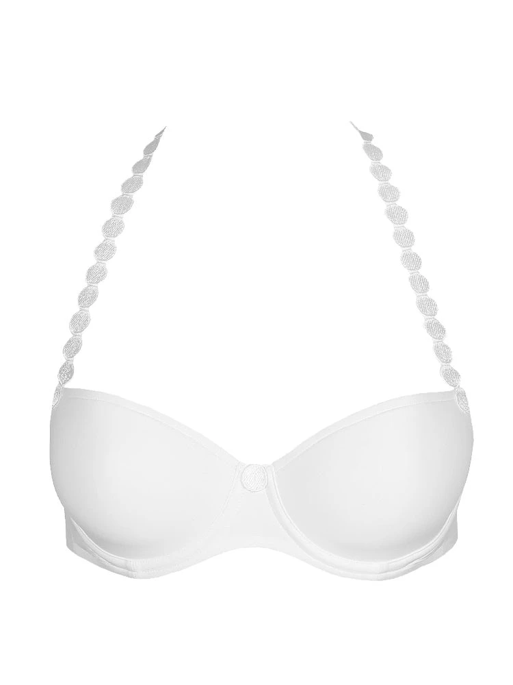 MARIE JO Tom Padded Balcony Bra - White - Image 5