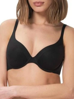 Triumph Body Make-Up Soft Touch Half Cup Bra - Black