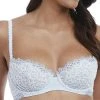 Wacoal Lace Essentiel Balcony Bra - Celestial Blue/Navy